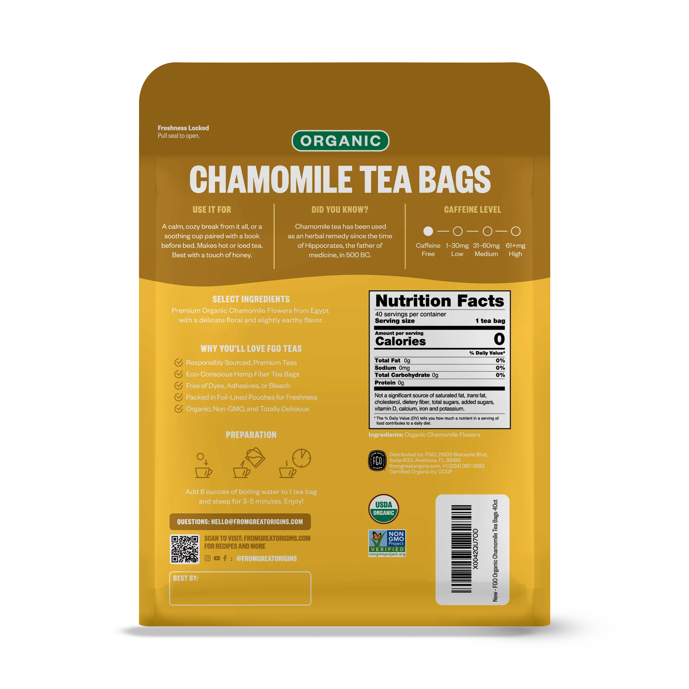 Chamomile Tea Bags - Image 4