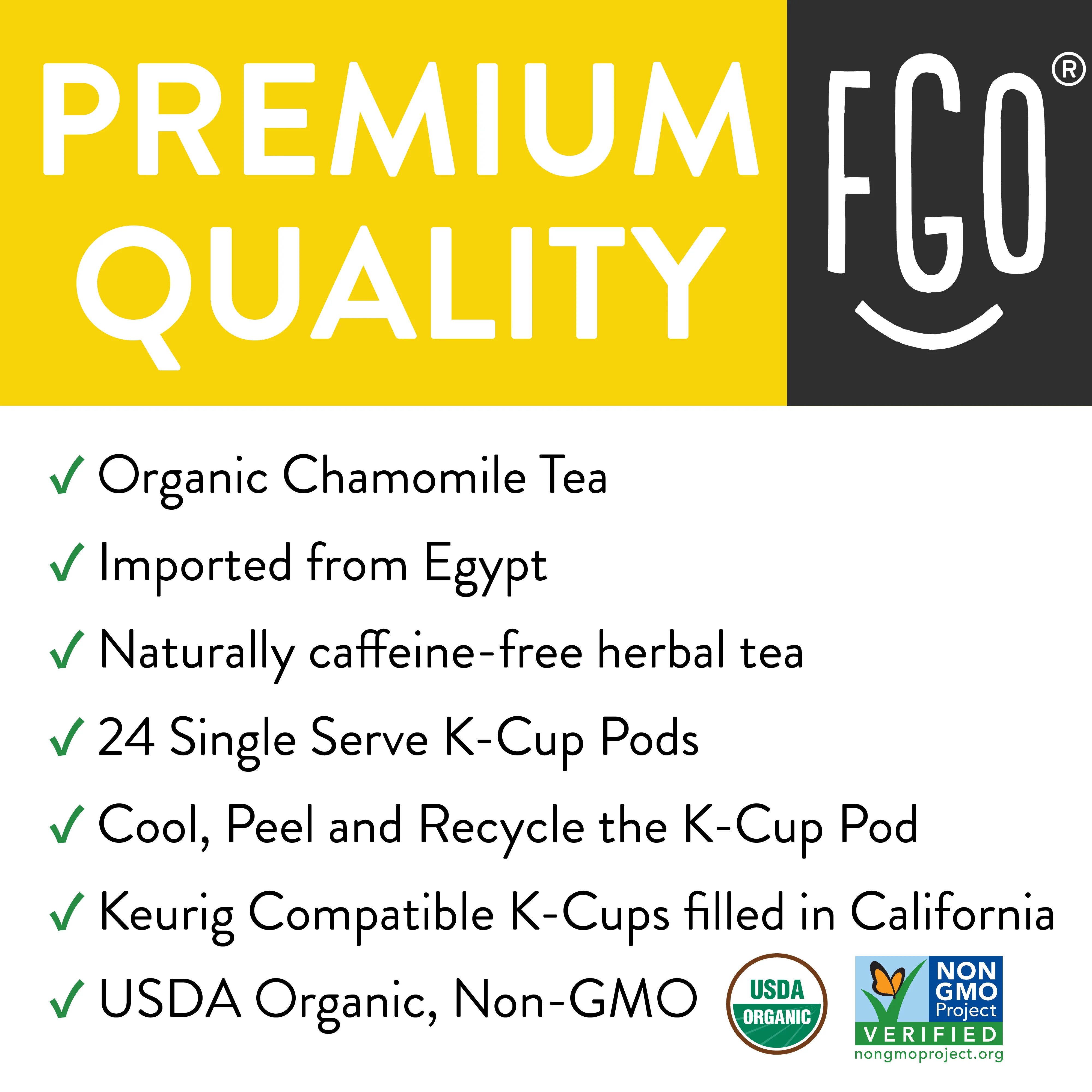 Chamomile Tea K-Cups 24ct - Image 4