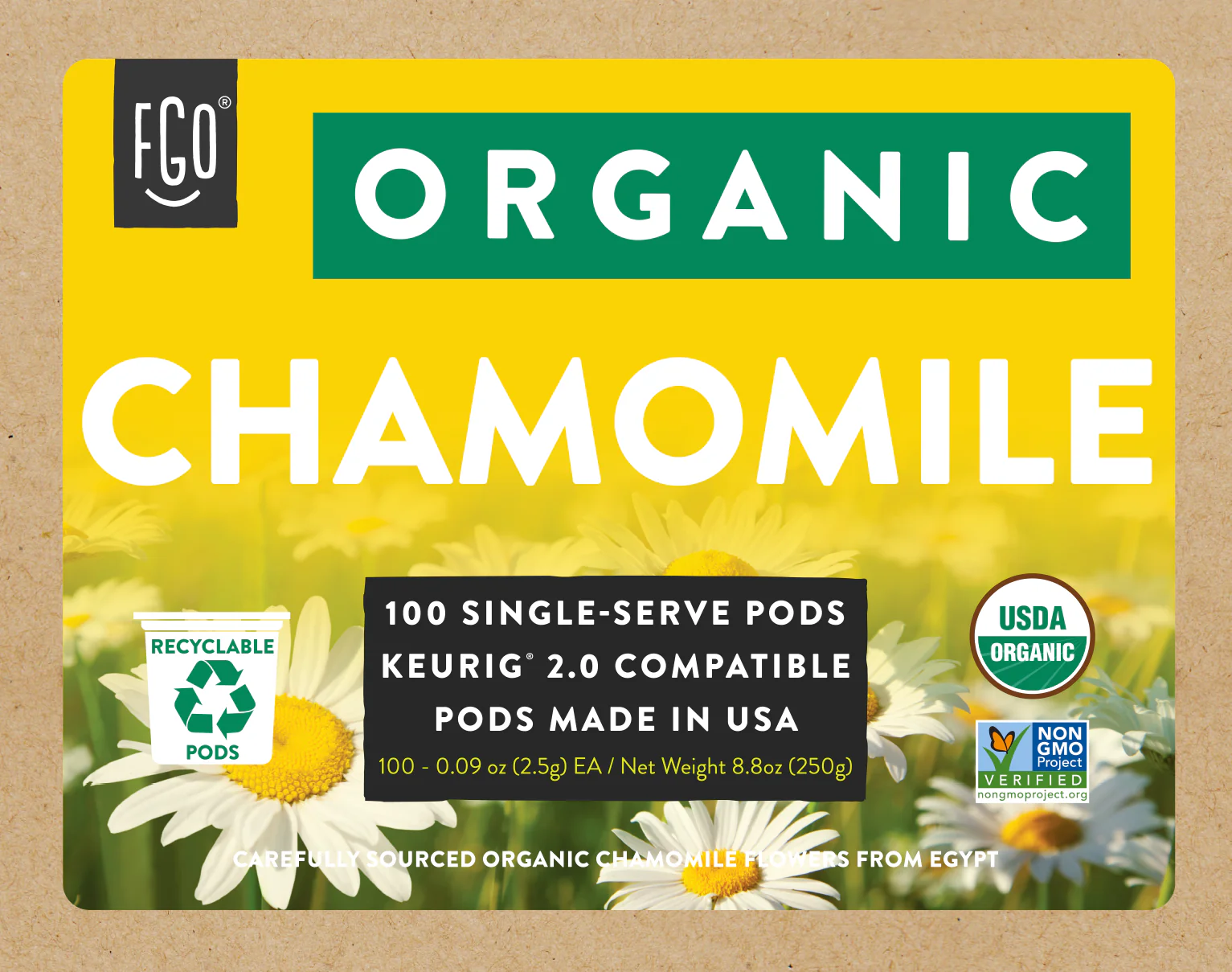 Chamomile Tea K-Cups 24ct - Image 5