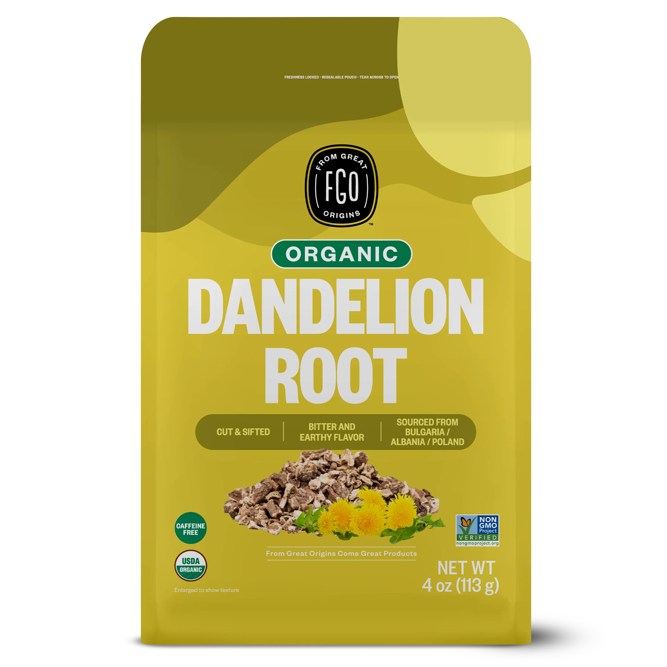 Dandelion Root - Cut & Sifted - Image 6