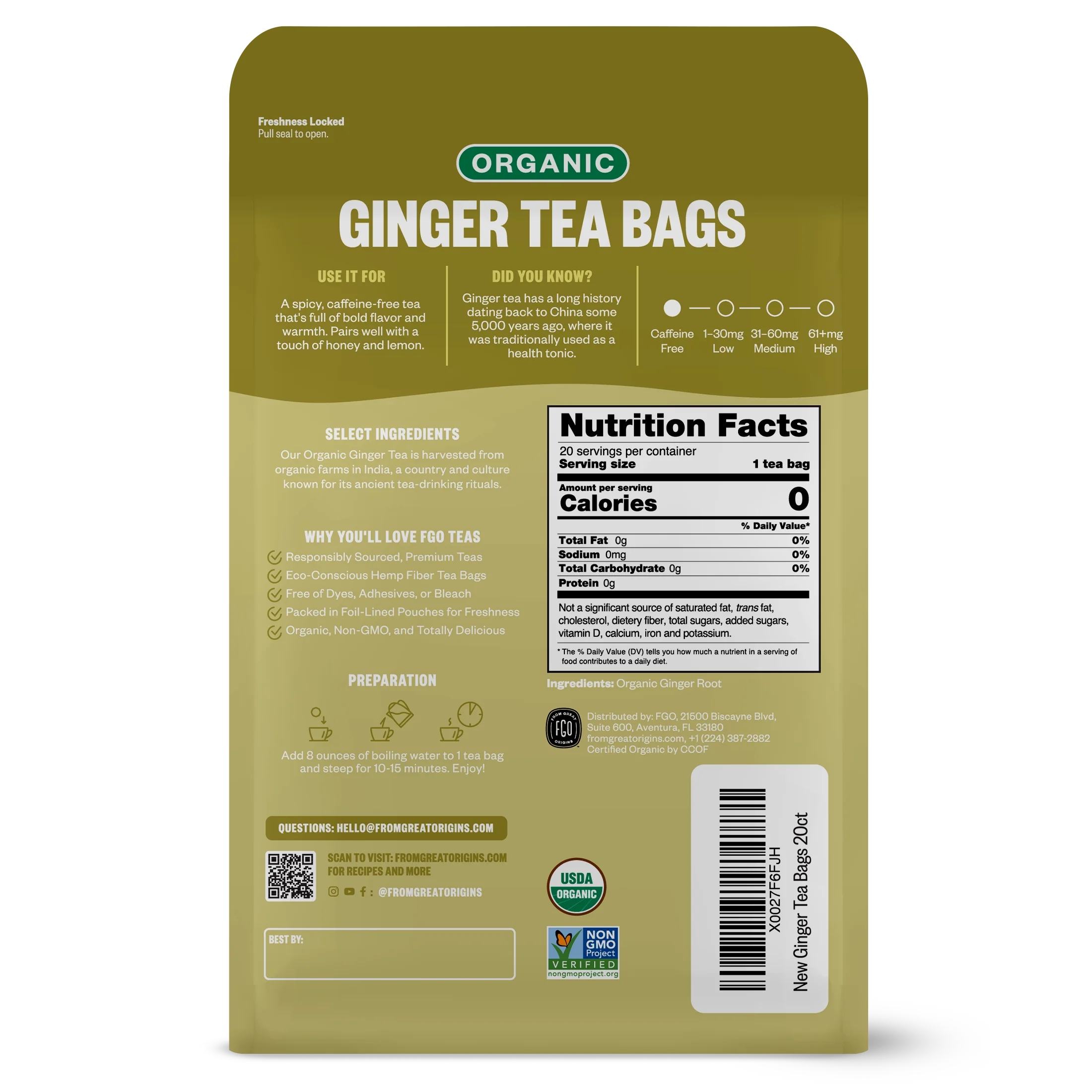 Ginger Tea Bags - Image 11