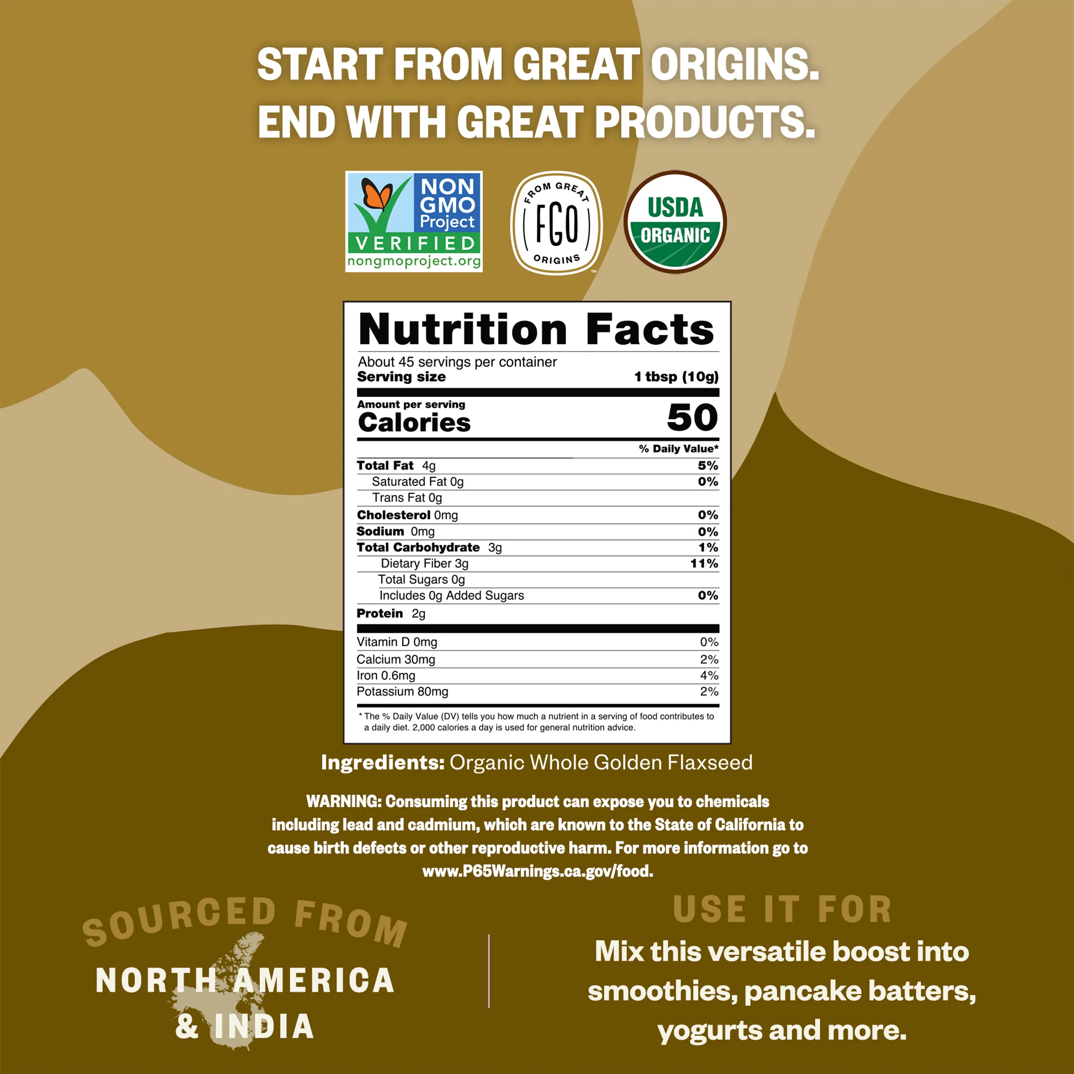 Golden Flax Seed - Whole - Image 4