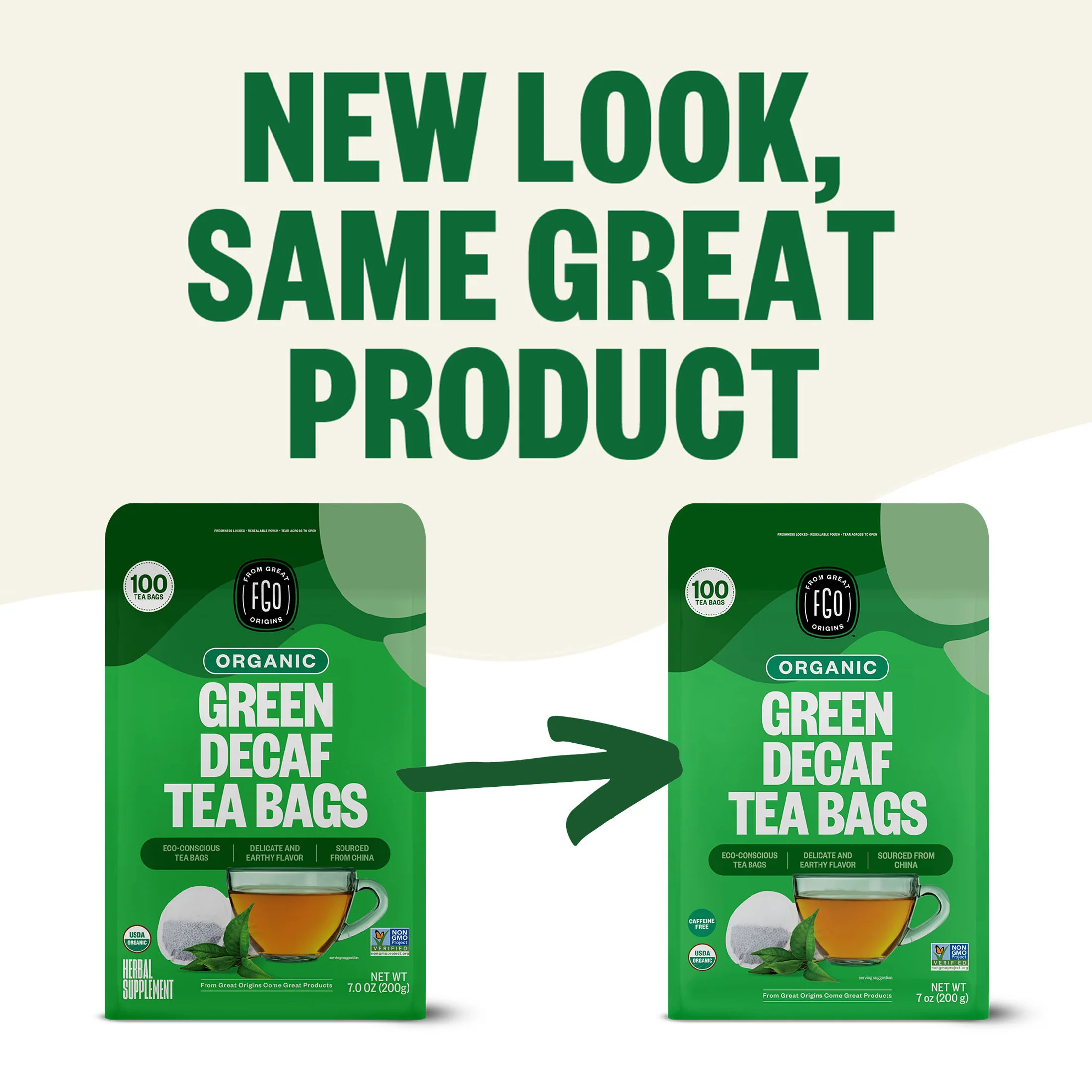Green Decaf Tea Bags - Image 4