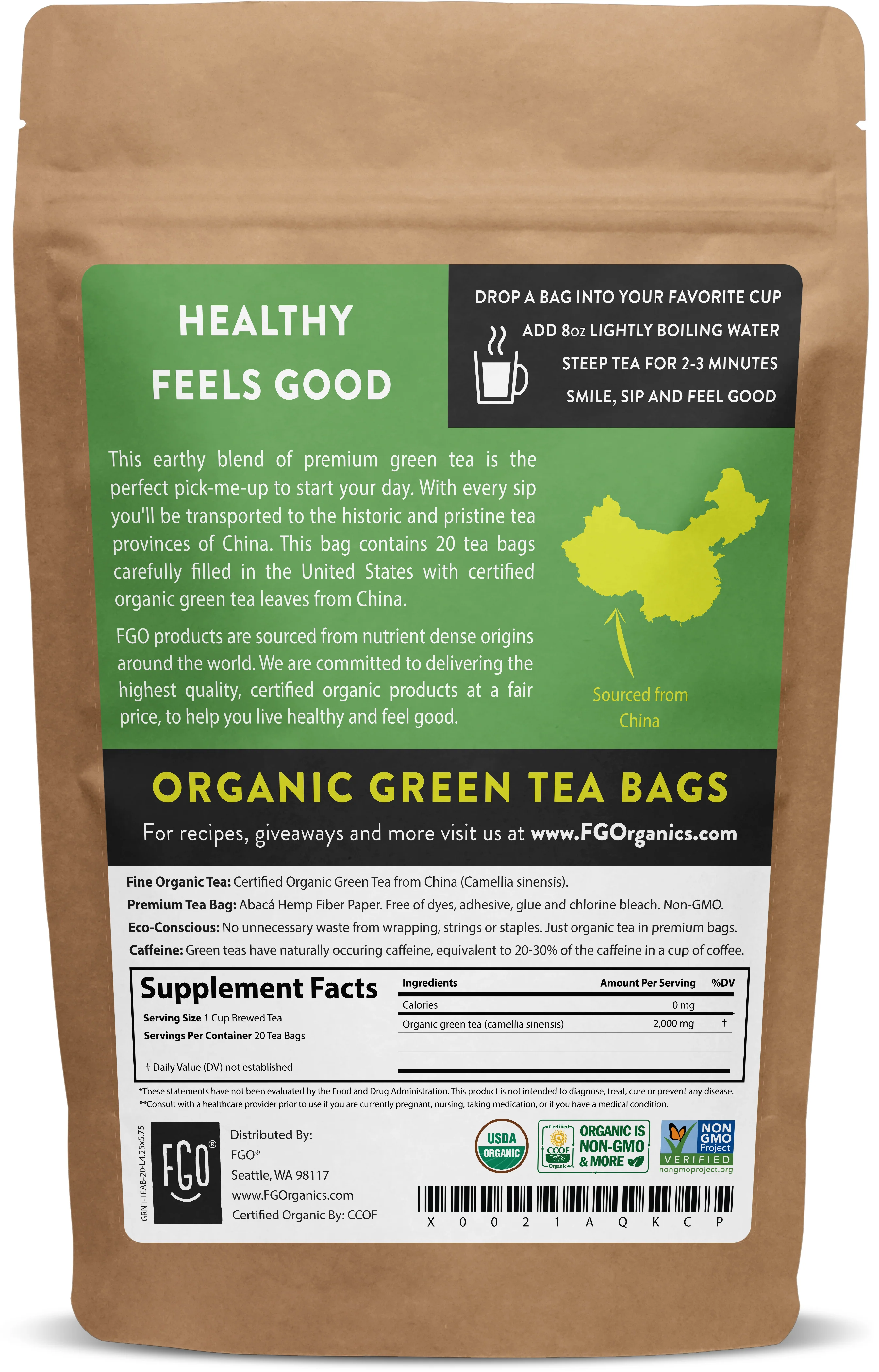 Green Tea Bags - Image 9