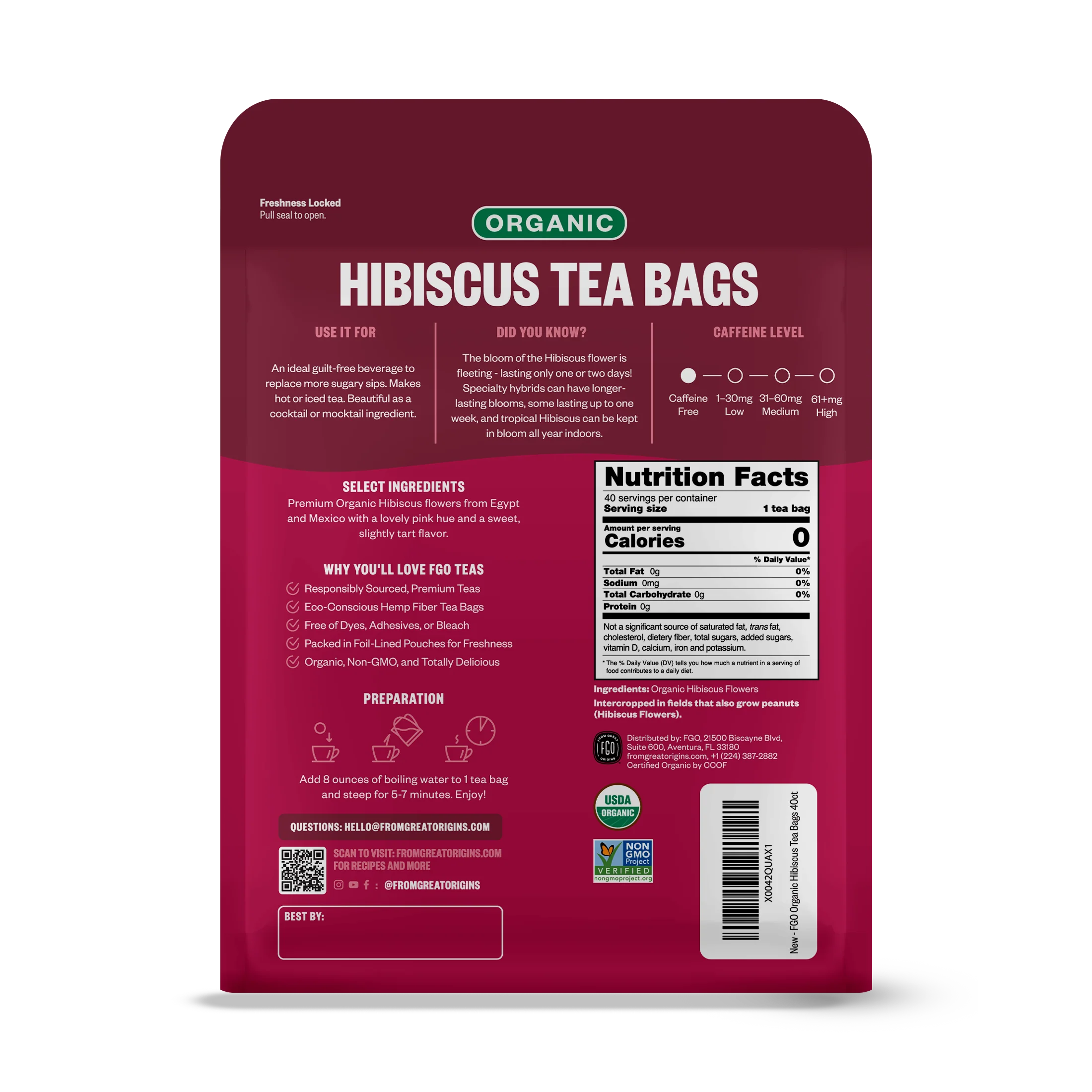 Hibiscus Tea Bags - Image 6