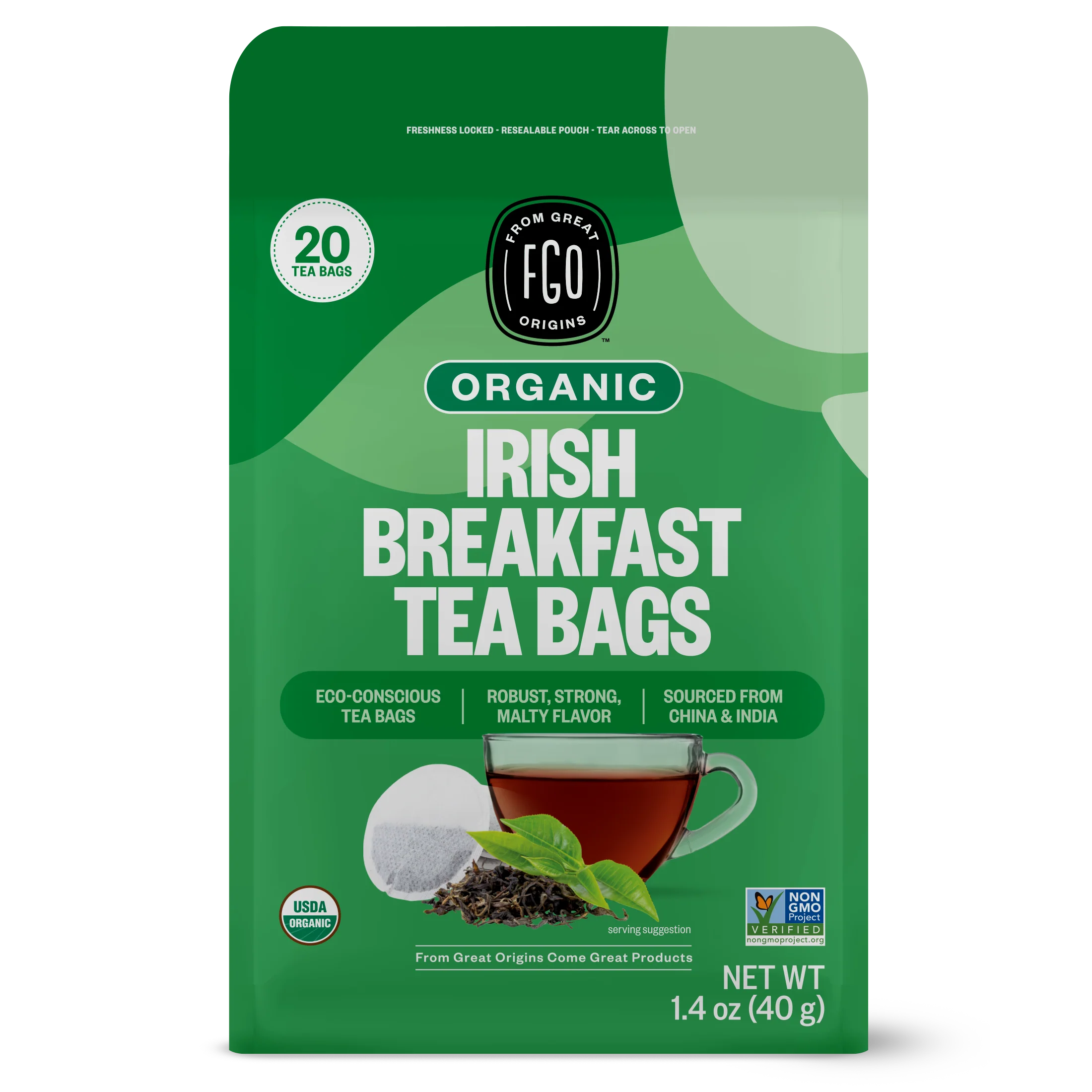 Irish Breakfast Tea Bags