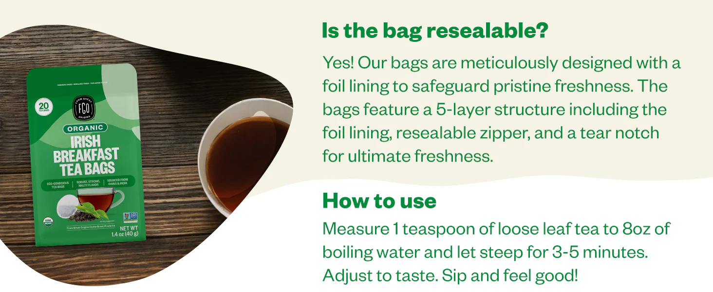 Irish Breakfast Tea Bags - Image 12