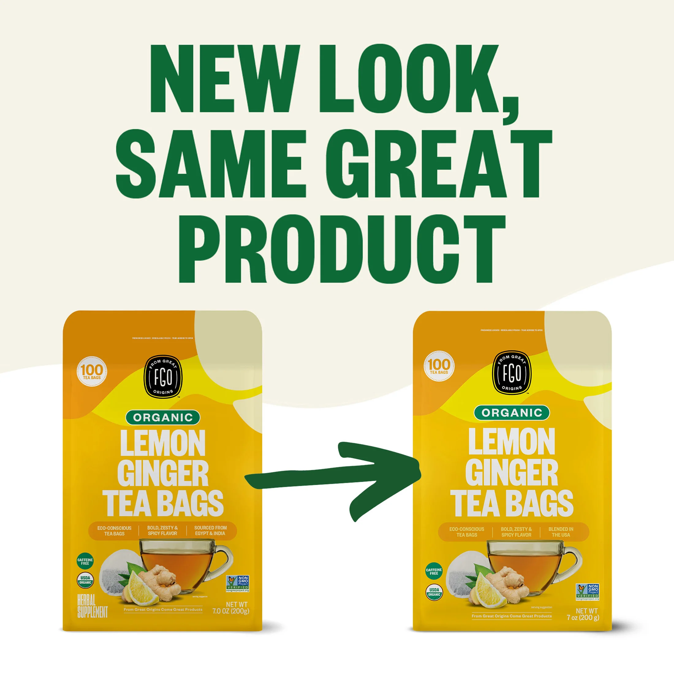 Lemon Ginger Tea Bags - Image 3