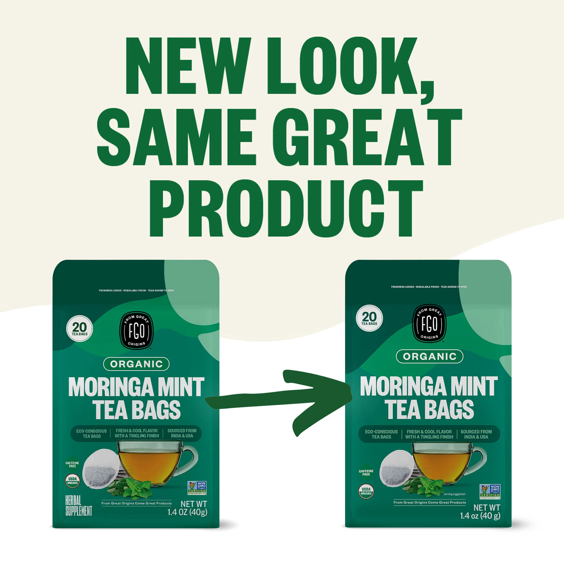 Moringa Mint Tea Bags - Image 11
