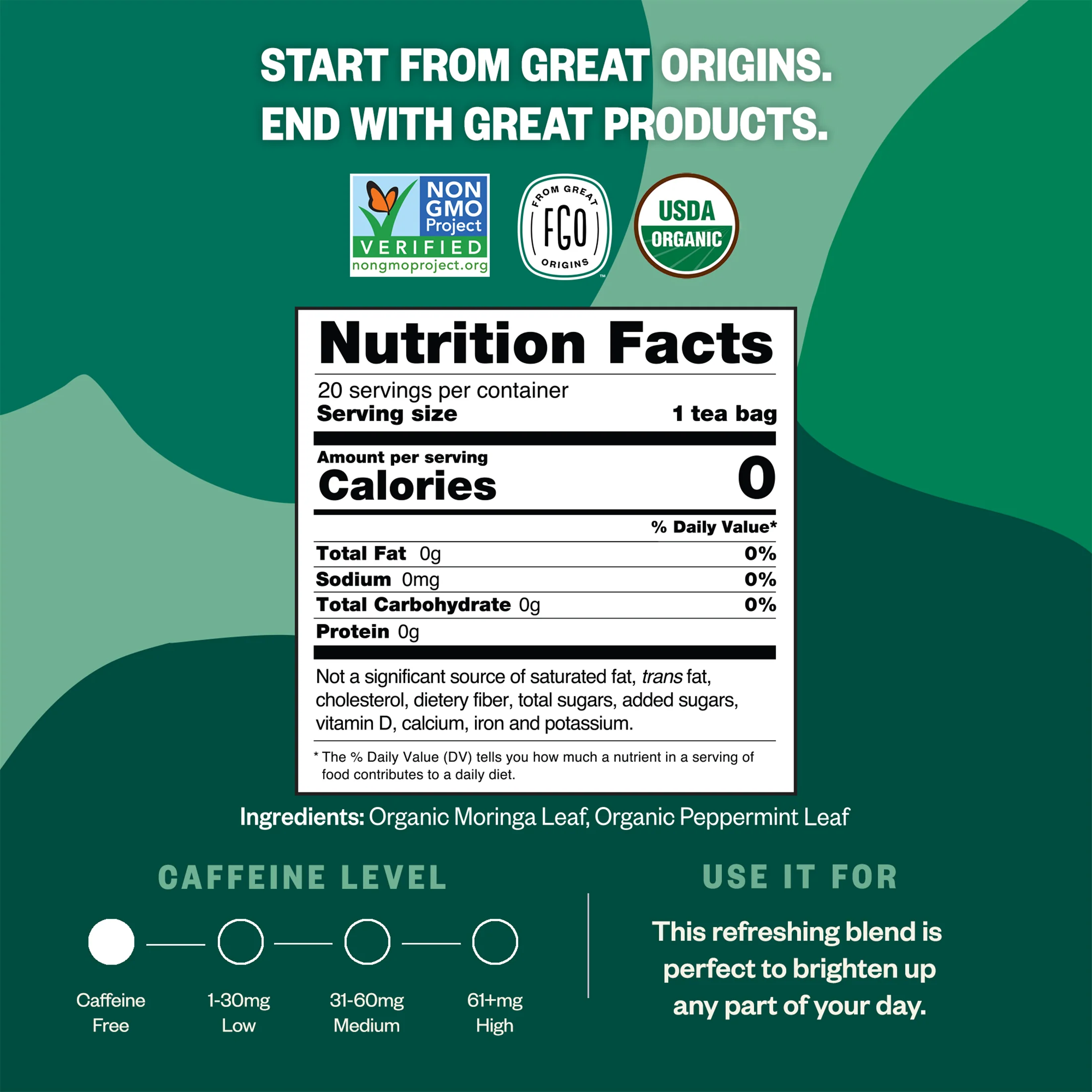 Moringa Mint Tea Bags - Image 13