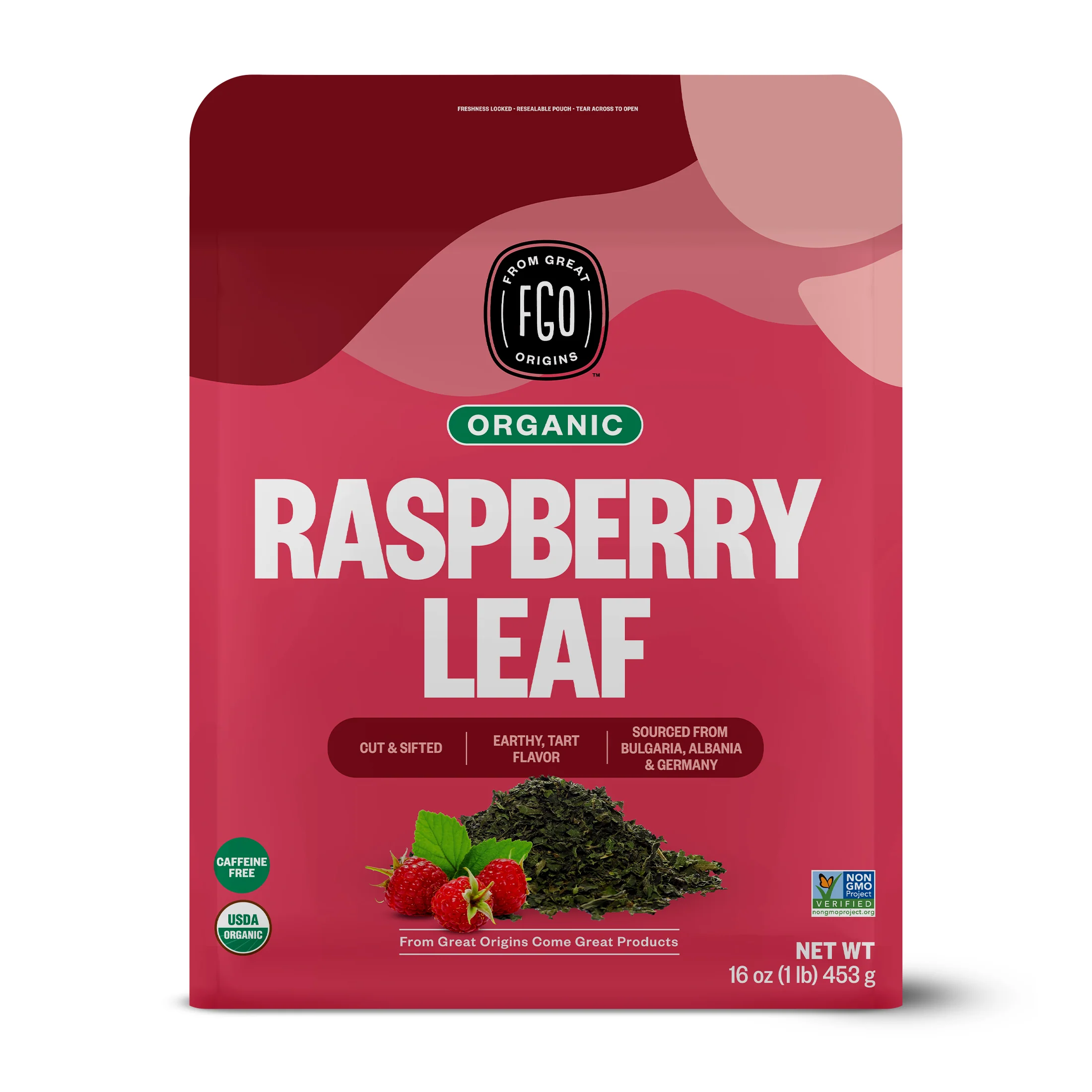 Raspberry Leaf - Cut & Sifted