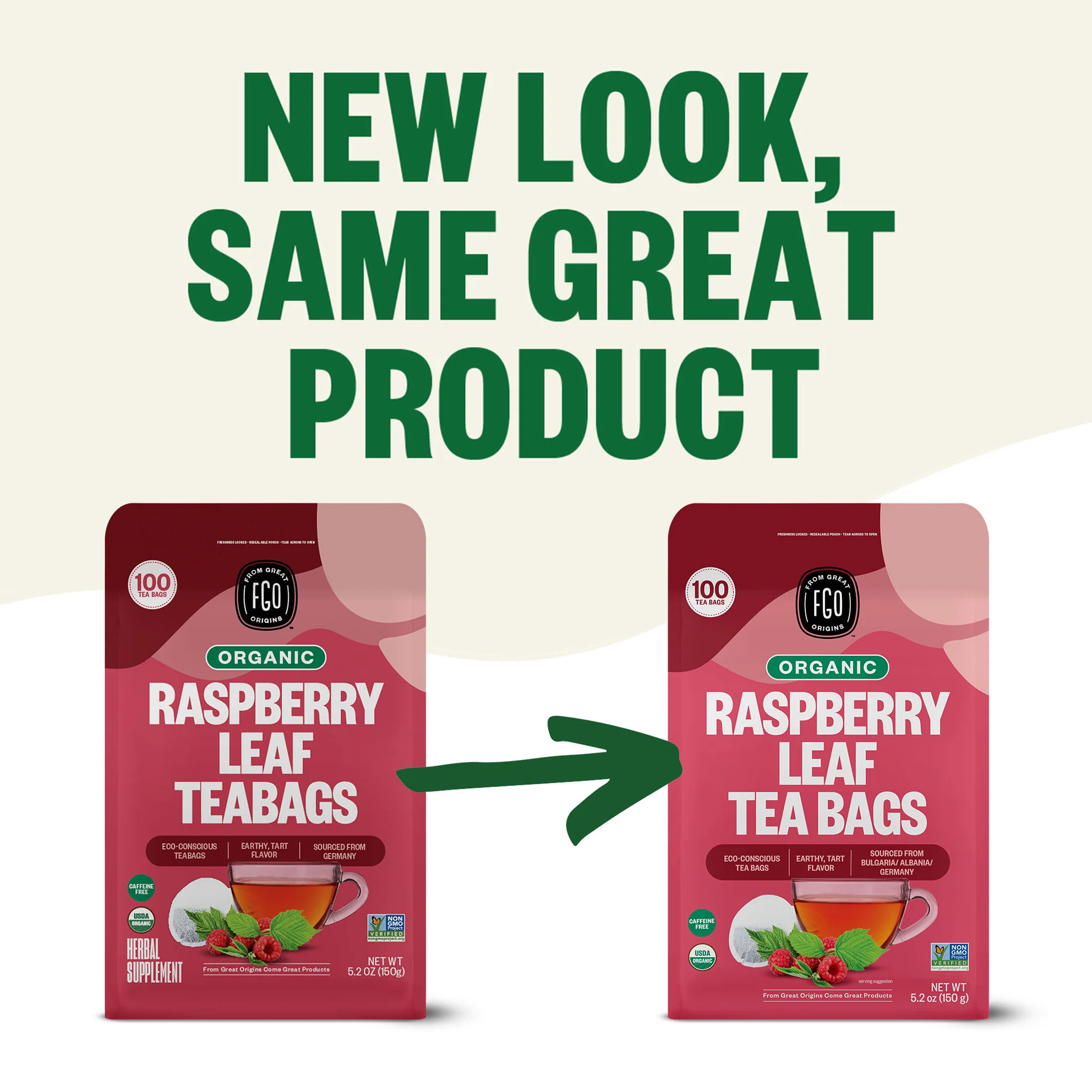 Raspberry Leaf Tea Bags - Image 3