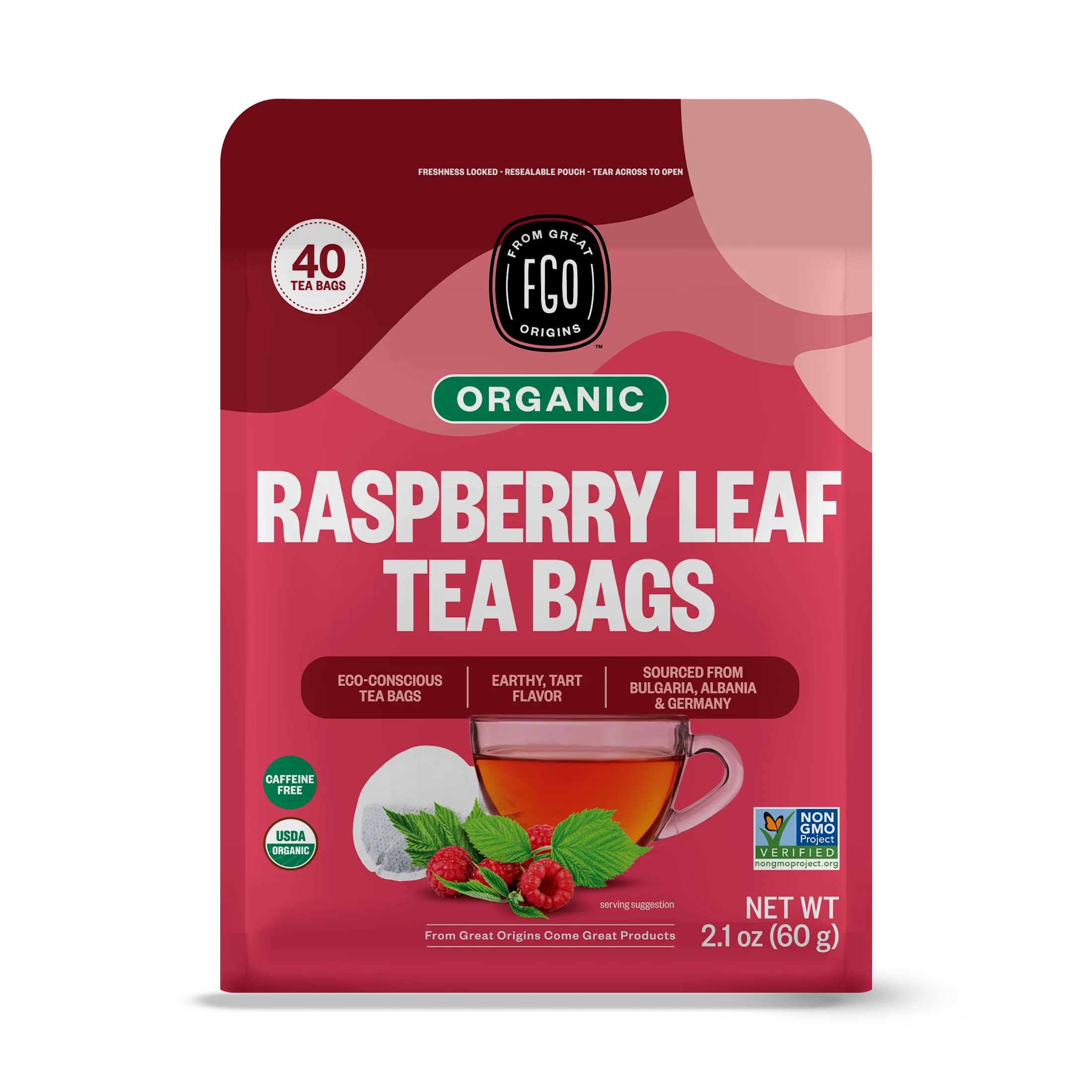 Raspberry Leaf Tea Bags - Image 7