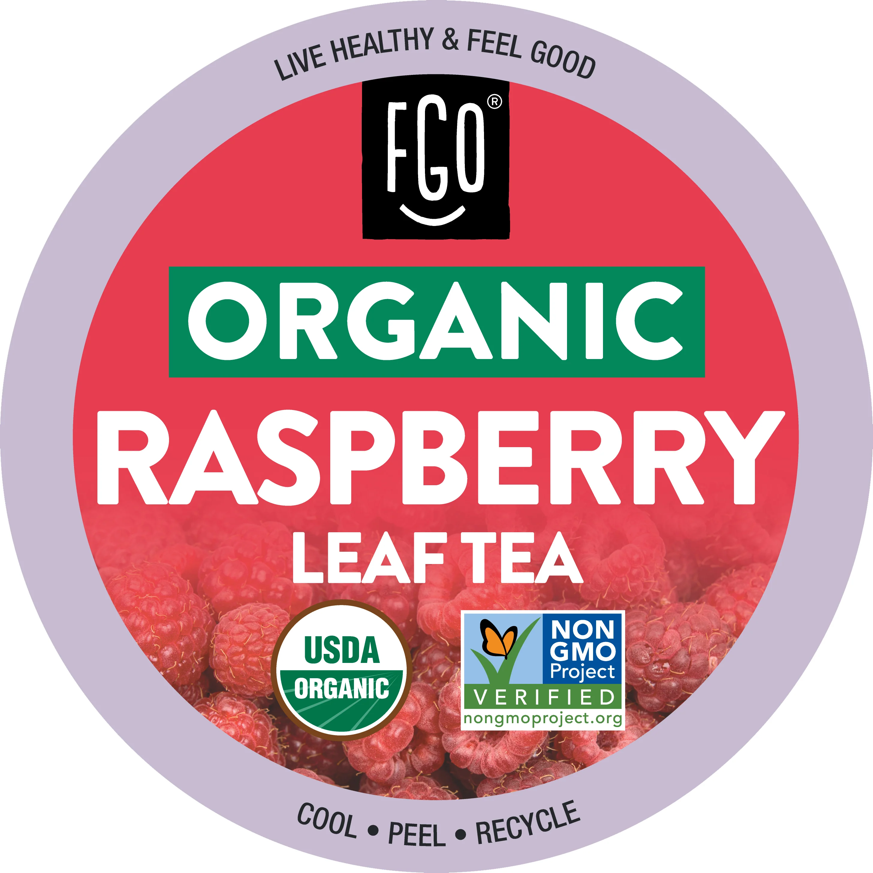 Raspberry Tea K-Cups 24ct - Image 3