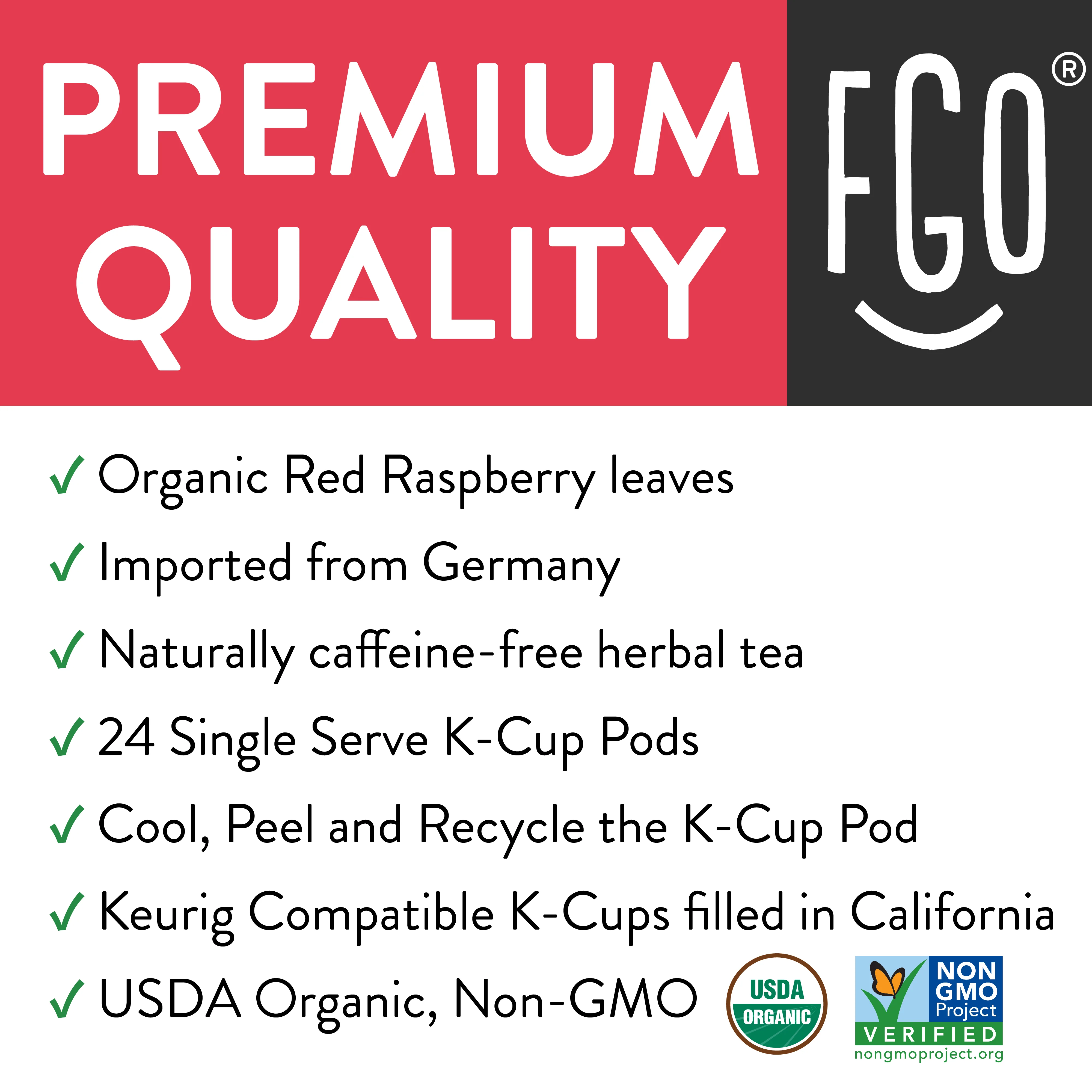 Raspberry Tea K-Cups 24ct - Image 6