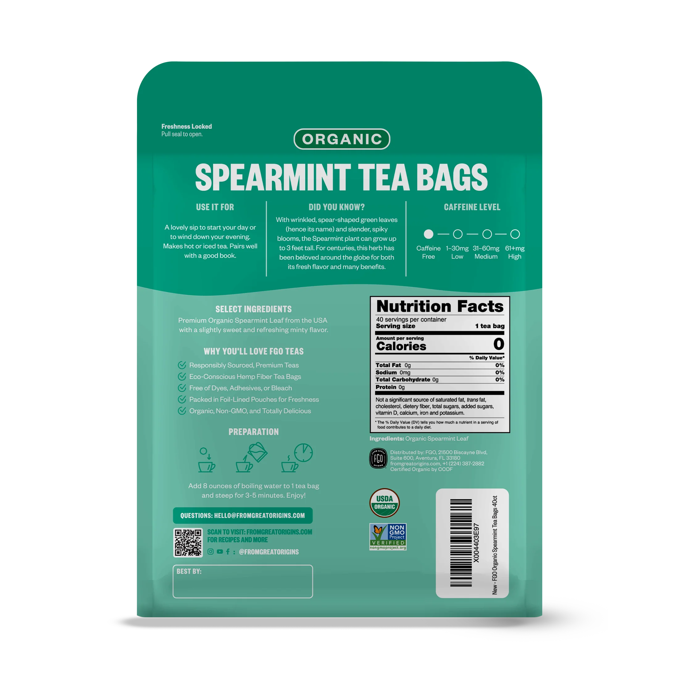 Spearmint Tea Bags - Image 8