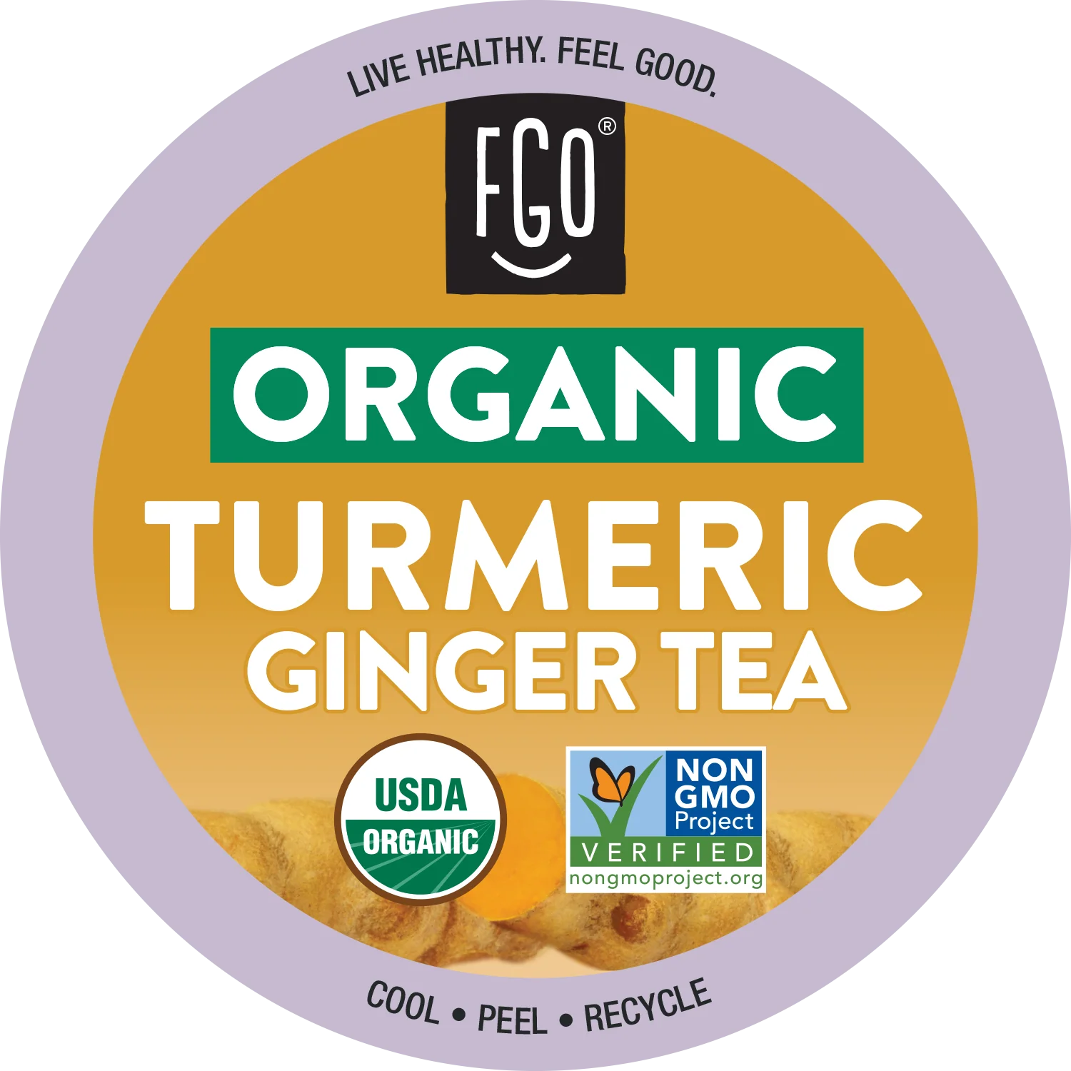 Turmeric Ginger Tea K-Cups 24ct - Image 3