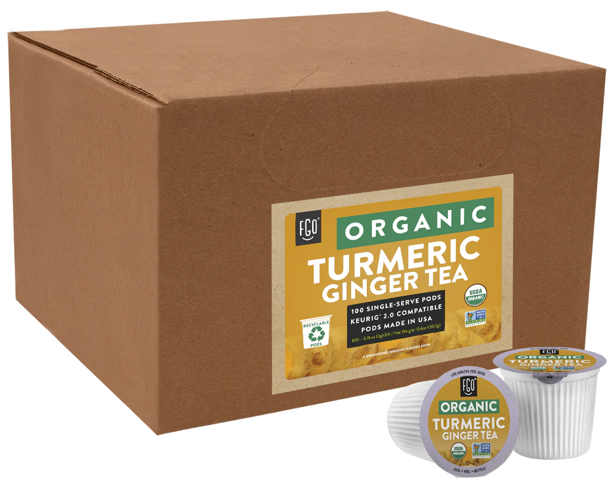 Turmeric Ginger Tea K-Cups 24ct - Image 5